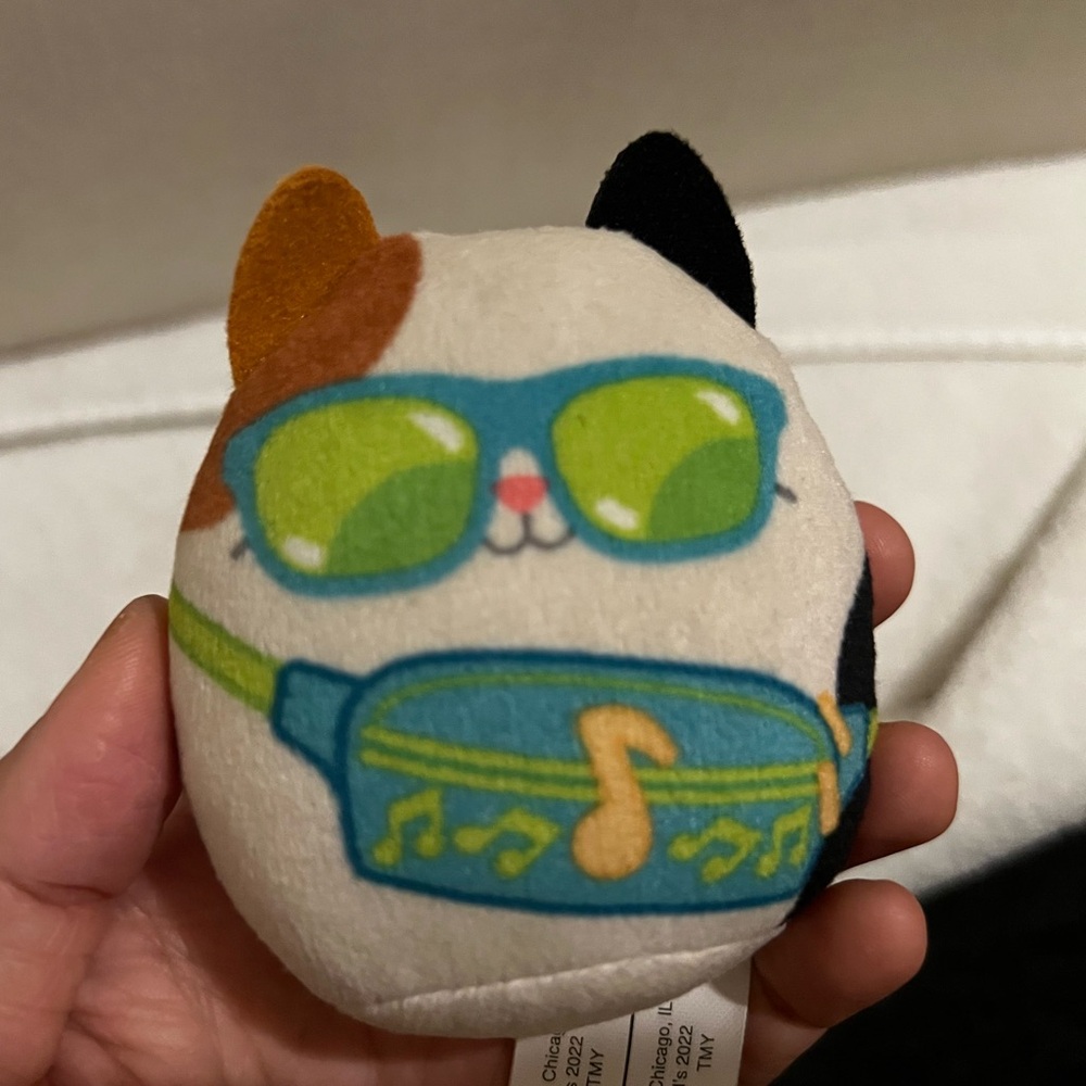 2023 MCDONALD'S SQUISHMALLOWS CAM SQUISHMALLOW PLUSH HAPPY MEAL TOY Preowned